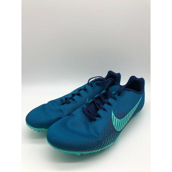 Nike Zoom Rival M9 Track Field Spikes Men Blue AH1020-300 Size US 13🛒 - Picture 6 of 12